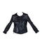 Lederjacke Flex in Schwarz
